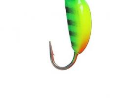 Мормышка W Spider Рижский банан с ушком краш. 2,5мм, вес 0,37гр, цвет 112