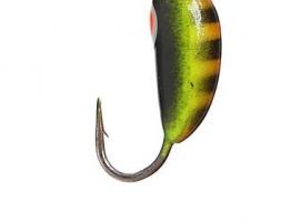 Мормышка W Spider Рижский банан с ушком краш. 2,5мм, вес 0,37гр, цвет 116