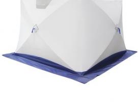 Палатка Призма Стандарт 230, 3-слойная, цвет бело-синий