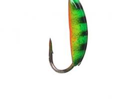 Мормышка W Spider Супер банан с ушком краш. 2,0мм, вес 0,35гр, цвет 21