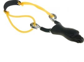 Рогатка, двойной жгут, ушки круглый, рукоять в форме орла