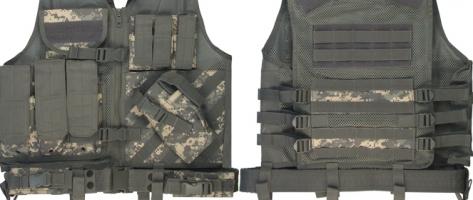 Тактический жилет Цифровой камуфляж 