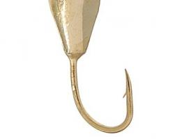 Мормышка Капля с отвер. и лыской Ф4 золото