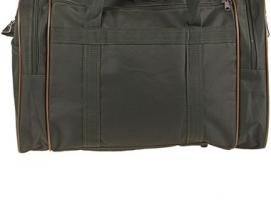 Сумка дорожная на молнии, 1 отдел, 3 наружных кармана, длинный ремень, цвет хаки