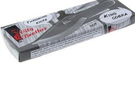 Нож метательный City Brother 1107 King Cobra, сталь 420J2