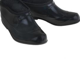 Галоши черные утепленные, сукно, р. 41