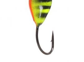 Мормышка W Spider Капля с отверст. краш. 5,0мм, вес 1,65гр, цвет 35
