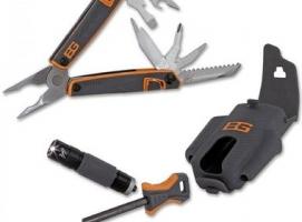 Мультитул Gerber Bear Grylls Survival Tool + фонарь + огниво