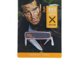 Мультитул Gerber Bear Grylls Pocket Tool, 31-001050, сталь 440С